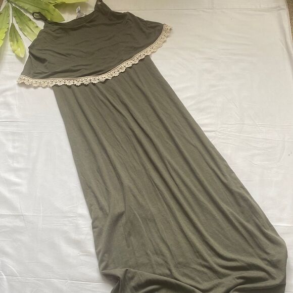 ⭐️NWT Streetwear Society Maxi Dress w/ Overlay⭐️ - Picture 1 of 7